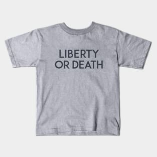 Liberty of Death Kids T-Shirt